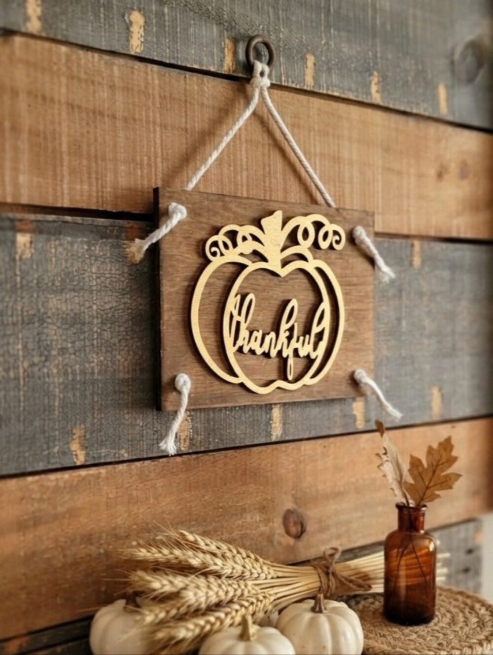 Rustic Pumpkin Fall Decor - Picture 7 of 7
